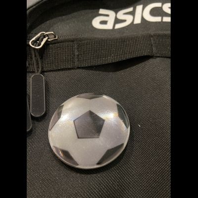 Значок светоотражающий «Футбольный мяч»