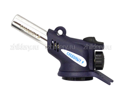 Газовая горелка "Следопыт" GTP-N05 с пьезорозжигом и газогенератором (газ 220г.)