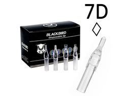 (УЦЕНКА) ПЛАСТИКОВЫЕ НАКОНЕЧНИКИ ПРОЗРАЧНЫЕ -  7DT (5 ШТ.)