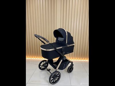 Детская коляска 3 в 1 Luxmom 733 Skyte Черный