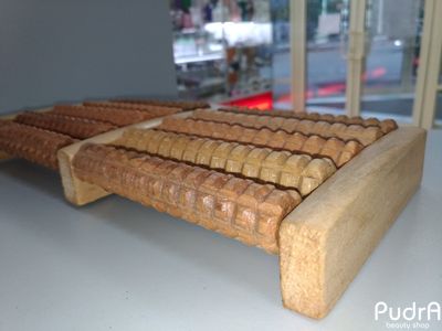 Массажер для ног (дерево) 5 рядов