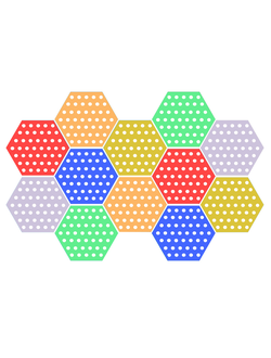 СТЕНОВАЯ ПАНЕЛЬ МОДЕЛЬ 6 ГЕОМЕТРИЯ ШЕСТИУГОЛЬНИКИ
