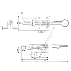 Зажим механический GH-36070