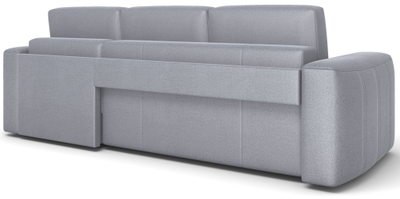 ДВУСПАЛЬНЫЙ РАСКЛАДНОЙ ПРУЖИННЫЙ ДИВАН-КРОВАТЬ БАРОЛО С НОЖКАМИ, УГЛОВОЙ, С ПОДЛОКОТНИКАМИ, СО СПАЛЬНЫМ МЕСТОМ И МЕХАНИЗМОМ ПАНТОГРАФ