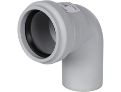 Отвод канализационный STOUT D 58х87,5° бесшумный (Арт. SKB-0009-005887)