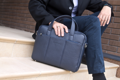 Сумка для ноутбука Vezzani dark blue (арт. 1018-19)