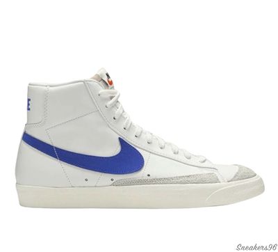 Nike Blazer Mid 77 White/Blue Унисекс (36-45)