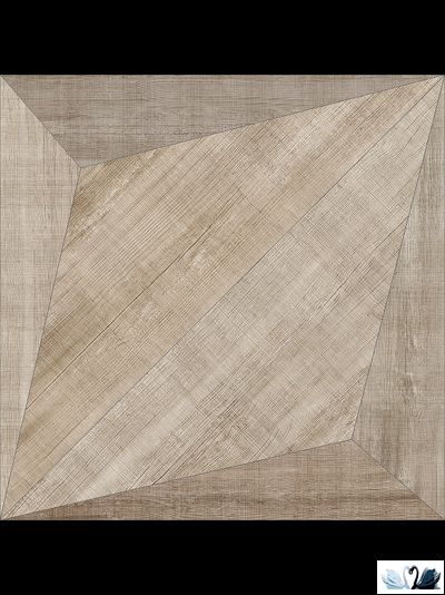 Напольная плитка Belani Поларис бежевый 418 х 418 мм под паркет (ромбы, квадраты) в магазине Marysя