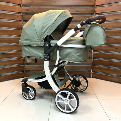 Детская коляска 2 в 1 Darex Зеленый