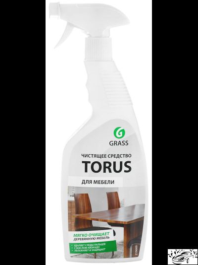 Очиститель-полироль для мебели TORUS
