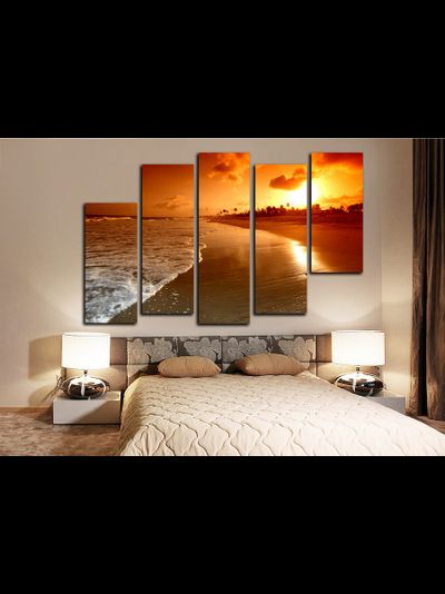 Модульная картина "Удивительный вечер"