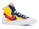 Nike Blazer Mid X Sacai (Белые с желтым) Арт4 новые