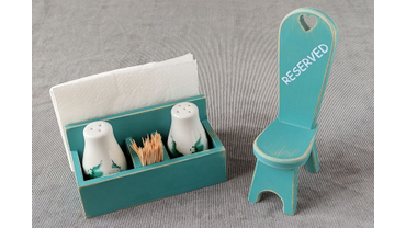 7076 Дизайнерские таблички "резерв" и салфетницы - органайзеры - изготовление по макету заказчика. Ручная работа. 