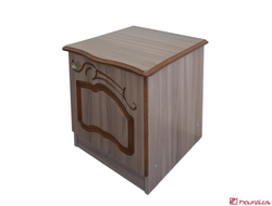 Тумба прикроватная СТЕЛЛА правая (шимо темный лак)