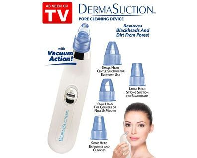 Вакуумное приспособление для удаления чёрных точек DermaSuction