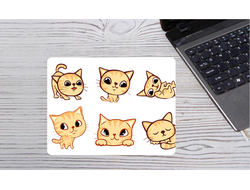 Коврик для мышки Котики №1