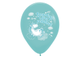 Воздушные шары с гелиема "С днем рождения!Радужный единорог, Ассорти Пастель" 30 см