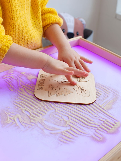 Световой планшет для рисования песком FOXLIK