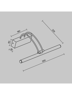 Подсветка Finelli, MIR004WL-L12B