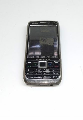 Неисправный китайский телефон арт. 00000016076 (нет АКБ, нет задней крышки,  разбит экран, не включается)