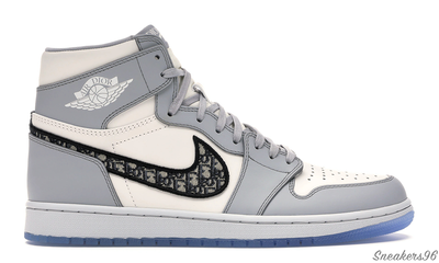 Nike AIR JORDAN 1 X DIOR Grey/Серые кроссовки екатеринбург