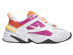 Nike M2K Tekno (оранжевые с розовым)
