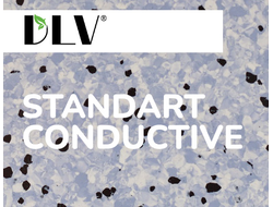Standart Conductive токопроводящий линолеум с трехчипсовым дизайном DLV Flooring