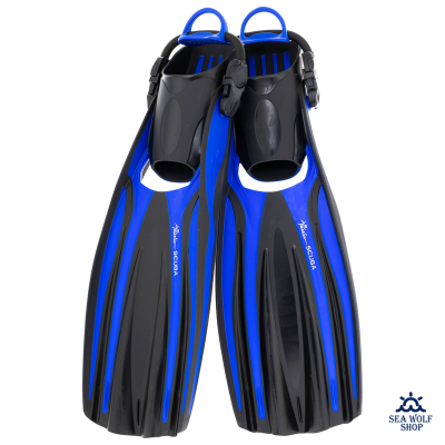 Ласты регулируемые Marlin SCUBA blue L-44/49