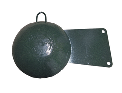 Груз для даунриггера, плоский с крылом и одним ушком (3 кг)