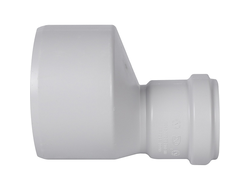 Переход канализационный STOUT D 110х58 эксцентрический бесшумный (Арт. SKB-0013-011058)