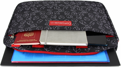 Сумка для ноутбука 15.6 дюймов Optimum Ultra 15.6" RL, кости