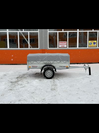 Прицеп «Спутник Expert» (2000х1300х480) увеличенный борт, оцинкованная рама, без подрамника ХИТ ПРОДАЖ!!!