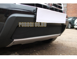 Защита радиатора Renault Duster 2011-2014 black PREMIUM