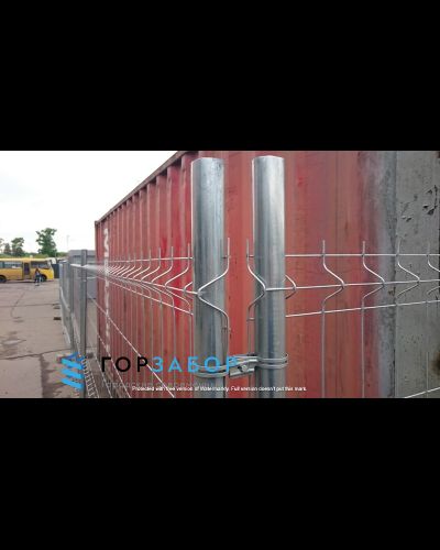 Строительное временное ограждение ширина 3,1м