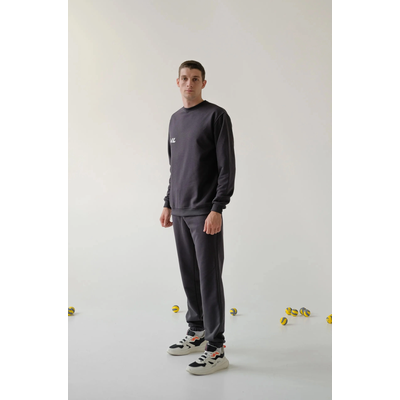 ШТАНЫ спортивные Volleylife размер (с 50-56) черный/графит