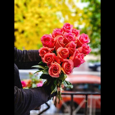 Роза Эквадор "Антик" 50 см 15 шт