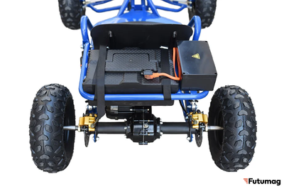 Электрокарт Skyboard Karting Krasnodar 1000W синий