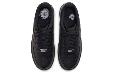 Nike air force triple black outlet