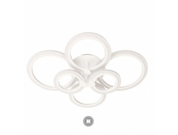 Estares св-к-люстра св/д управл. EUROPA 6R 132W(11220lm) 2K-4K-6K 600x800x150 бел/матов пульт ДУ