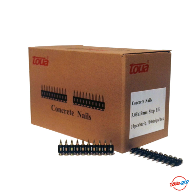 Гвозди по бетону Toua 3.05x50 step EG усиленные