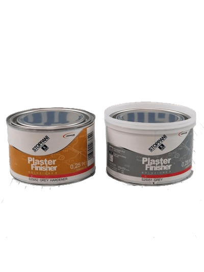 Шпаклевка STOPPANI «PLASTER FINISHER» KIT A+B двухкомпонентная эпоксидная для стеклопластика, твердого дерева и металлов НИЖЕ и ВЫШЕ ВАТЕРЛИНИИ 0.5л.