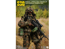 ПРЕДЗАКАЗ - Пулеметчик ССО РФ - Коллекционная ФИГУРКА 1/6 scale Special Operation Forces of The Russian Federation (SSO) (26075A) - Easy&Simple ?ЦЕНА: 26300 РУБ.?