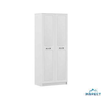 ШКАФ 2-Х СТВОРЧАТНЫЙ МЕЛОДИ ЛАЙТ (белый), 900*2216*583