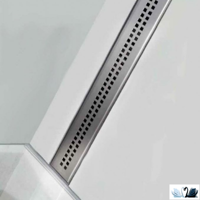 Лоток для душа Alcadrain APZ9-850 Simple желоб в комплекте с решеткой