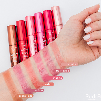 GOLDEN ROSE Тинт- бальзам для губ Glow Kiss Tinted Lip Balm, Peach Shake, №04