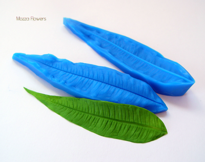 "Лист Иван чай"  Силиконовый молд (вайнер)