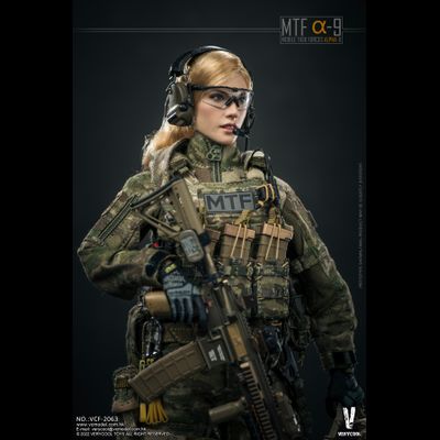 Оперативница МОГ Альфа-9 "Последняя надежда" (SCP Foundation) - КОЛЛЕКЦИОННАЯ ФИГУРКА 1/6 MTF Alpha-9 (VCF-2063) - VERYCOOL