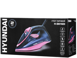 Утюг Hyundai H-SI01623 черный/розовый
