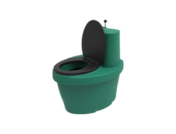 Туалет торфяной Росток зеленый