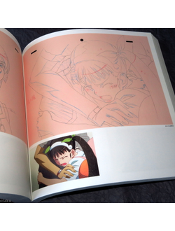 Оригинальный Арт Бук Bakemonogatari - Key Animation Note (Истории монстров заметки аниматоров)